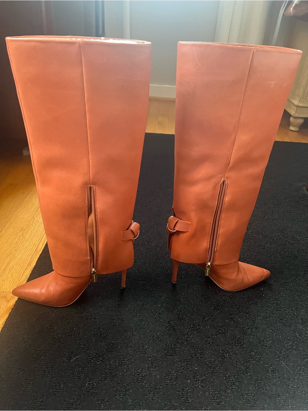 Vince Camuto Pointed-Toe Stiletto Knee Boots - Picture 4 of 7
